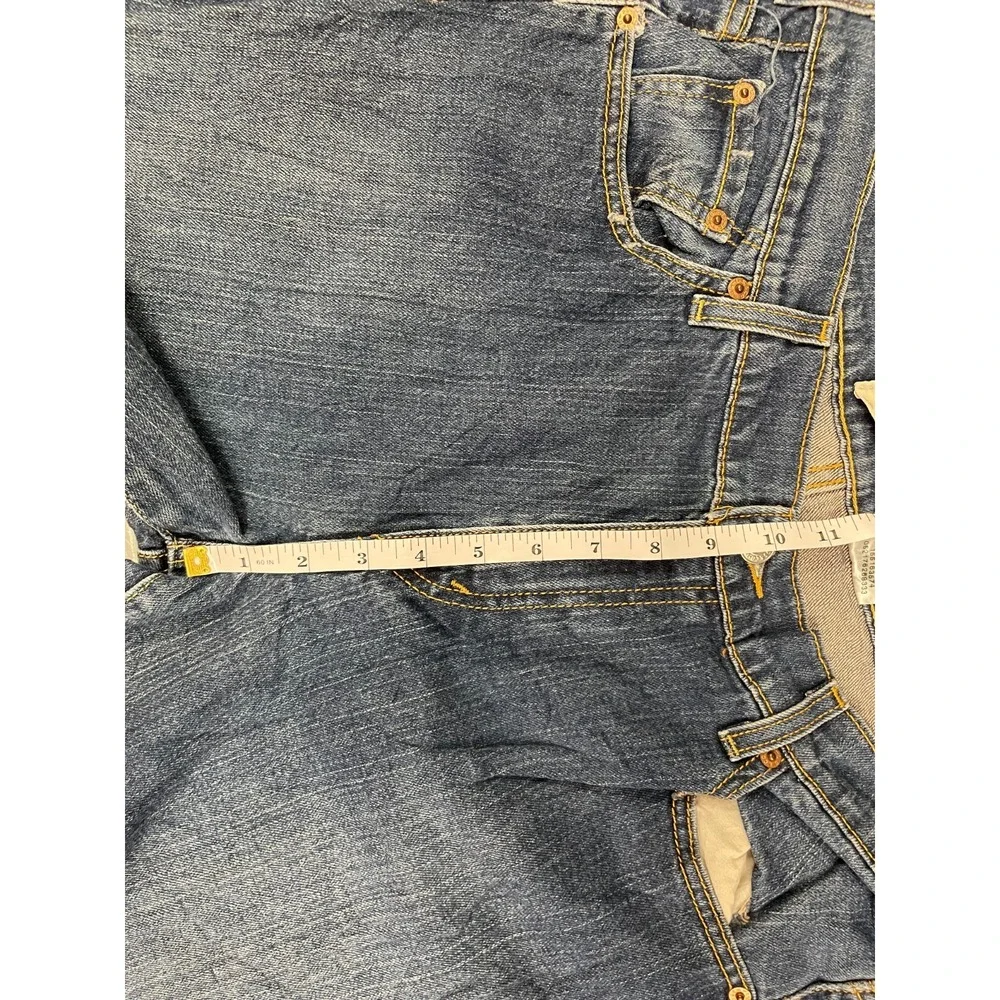 Levis 515 Nouveau Bootcut Jeans‎ Womens 34x32 Blue Medium/Dark Wash Denim